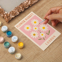 Afbeelding in Gallery-weergave laden, Mini Schilderen op Nummer met lijst - Bloemenmarkt - Londen