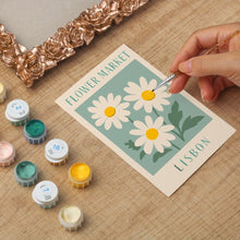 Afbeelding in Gallery-weergave laden, Mini Schilderen op Nummer met lijst - Bloemenmarkt - Lissabon