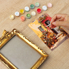 Afbeelding in Gallery-weergave laden, Mini Schilderen op Nummer met lijst - Terracotta Binnenplaats