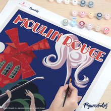 Afbeelding in Gallery-weergave laden, Schilderen op Nummer - Moulin Rouge-affiche - Music Hall