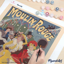 Afbeelding in Gallery-weergave laden, Schilderen op Nummer - Moulin Rouge-affiche - Nieuwe achtbanen