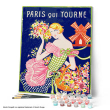 Afbeelding in Gallery-weergave laden, Schilderen op Nummer - Moulin Rouge-affiche - Parijs dat draait