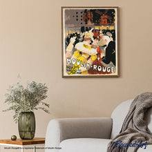 Afbeelding in Gallery-weergave laden, Schilderen op Nummer - Moulin Rouge-affiche - De dame in het geel