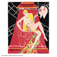 Afbeelding in Gallery-weergave laden, Schilderen op Nummer - Moulin Rouge-affiche - Music Hall Gesmar-programma
