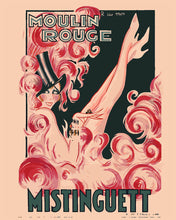 Afbeelding in Gallery-weergave laden, Schilderen op Nummer - Moulin Rouge-affiche - Mistinguett