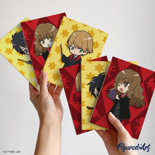 Afbeelding in Gallery-weergave laden, Mini Schilderen op Nummer 15x20cm (6 stuks) - Het Gryffindor Trio van Harry Potter