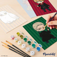 Afbeelding in Gallery-weergave laden, Mini Schilderen op Nummer 15x20cm (6 stuks) - Personages van Harry Potter