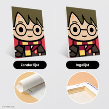 Afbeelding in Gallery-weergave laden, Mini Schilderen op Nummer 15x20cm (6 stuks) - Chibi-gezichten van Harry Potter