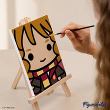 Afbeelding in Gallery-weergave laden, Mini Schilderen op Nummer 15x20cm (6 stuks) - Chibi-gezichten van Harry Potter