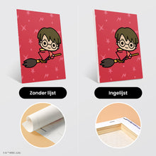 Afbeelding in Gallery-weergave laden, Mini Schilderen op Nummer 15x20cm (6 stuks) - Chibi-collectie van Harry Potter