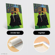 Afbeelding in Gallery-weergave laden, Mini Schilderen op Nummer 15x20cm (6 stuks) - Harry Potter onderweg naar Zweinstein
