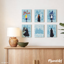 Afbeelding in Gallery-weergave laden, Mini Schilderen op Nummer 15x20cm (6 stuks) - Harry Potter - Kijkend naar de Toekomst