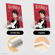 Afbeelding in Gallery-weergave laden, Mini Schilderen op Nummer 15x20cm (6 stuks) - Harry Potter - Magieacademie