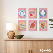 Afbeelding in Gallery-weergave laden, Mini Schilderen op Nummer 15x20cm (6 stuks) - Gefeliciteerd met je verjaardag, Harry Potter!