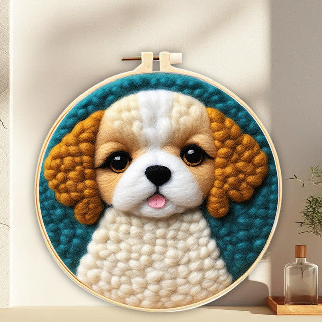 Naaldvilt pakket Puppy Krullen