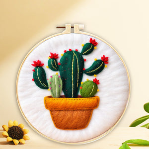 Naaldvilt pakket Cactus in een Pot