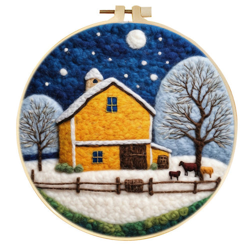 Naaldvilt pakket Winter Landhuis