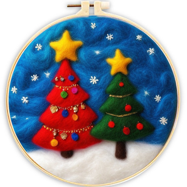 Naaldvilt pakket Kerstnacht