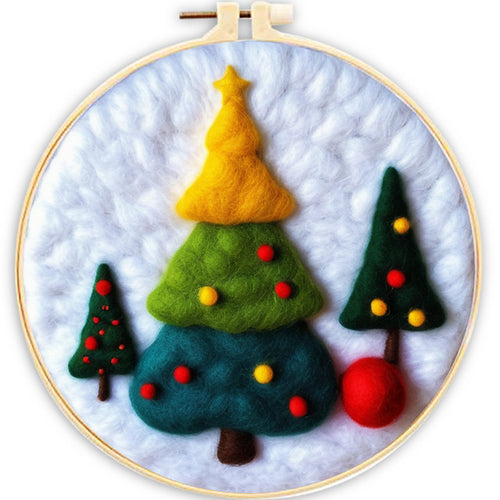 Naaldvilt pakket Kerstbomen