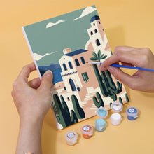 Afbeelding in Gallery-weergave laden, Mini Schilderen op Nummer 15x20cm (6 stuks) - Mediterrane Dromen