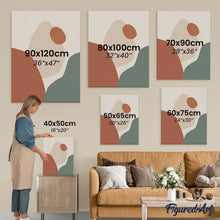 Afbeelding in Gallery-weergave laden, Schilderen op Nummer - Reisposter Bangkok, Chao Phraya-rivier