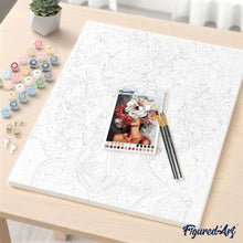 Afbeelding in Gallery-weergave laden, Schilderen op Nummer - Elegant boeket