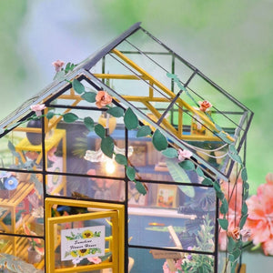 Miniatuurhuisje Zonnig Kasje