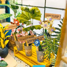 Afbeelding in Gallery-weergave laden, Miniatuurhuisje Zonnig Kasje
