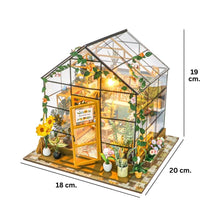 Afbeelding in Gallery-weergave laden, Miniatuurhuisje Zonnig Kasje