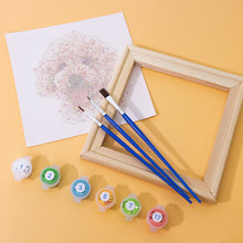 Afbeelding in Gallery-weergave laden, Mini Schilderen op Nummer 15x15cm (6 stuks) - Schattige Honden