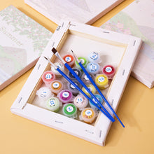 Afbeelding in Gallery-weergave laden, Mini Schilderen op Nummer 15x20cm (4 stuks) - Artistiek Kit Lente Zomer Herfst Winter
