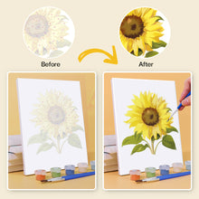 Afbeelding in Gallery-weergave laden, Mini Schilderen op Nummer 15x20cm (6 stuks) - Bloemenreis