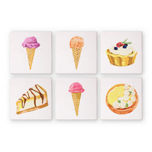 Afbeelding in Gallery-weergave laden, Mini Schilderen op Nummer 15x15cm (6 stuks) - Serie Zoete Desserts 3