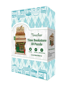 Miniatuurhuisje Tijd Boekwinkel