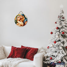 Afbeelding in Gallery-weergave laden, Schilderen op Nummer op Houten Schijf - Heilige Familie