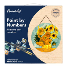Afbeelding in Gallery-weergave laden, Schilderen op Nummer - Schilderen op Nummer op Houten Schijf - Van Gogh - Zonnebloemen