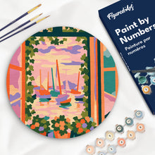 Afbeelding in Gallery-weergave laden, Schilderen op Nummer - Schilderen op Nummer op Houten Schijf - Het open raam - Matisse