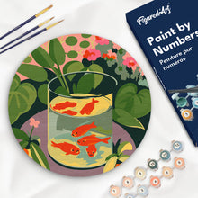 Afbeelding in Gallery-weergave laden, Schilderen op Nummer - Schilderen op Nummer op Houten Schijf - De goudvissen - Matisse