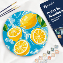 Afbeelding in Gallery-weergave laden, Schilderen op Nummer - Schilderen op Nummer op Houten Schijf - Citrusbries