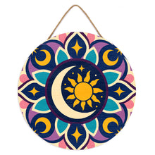 Afbeelding in Gallery-weergave laden, Schilderen op Nummer - Schilderen op Nummer op Houten Schijf - Hemelse mandala