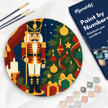 Afbeelding in Gallery-weergave laden, Schilderen op Nummer - Schilderen op Nummer op Houten Schijf - Kerstnotenkraker