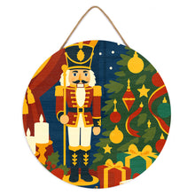 Afbeelding in Gallery-weergave laden, Schilderen op Nummer - Schilderen op Nummer op Houten Schijf - Kerstnotenkraker