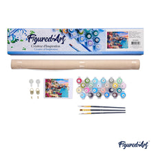 Afbeelding in Gallery-weergave laden, Schilderen op Nummer - Pastelkleurige bloempotten