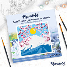 Afbeelding in Gallery-weergave laden, Mini Schilderen op Nummer met Frame - Mount Fuji