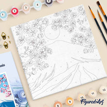 Afbeelding in Gallery-weergave laden, Mini Schilderen op Nummer met Frame - Mount Fuji