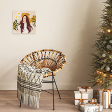 Afbeelding in Gallery-weergave laden, Mini Schilderen op Nummer met Frame - Vrouw en madeliefjes