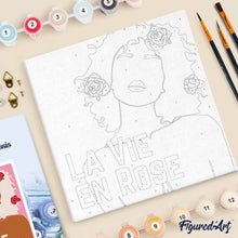 Afbeelding in Gallery-weergave laden, Mini Schilderen op Nummer met Frame - Leven in roze