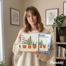 Afbeelding in Gallery-weergave laden, Mini Schilderen op Nummer met Frame - Vetplanten