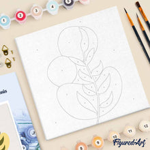 Afbeelding in Gallery-weergave laden, Mini Schilderen op Nummer met Frame - Plant