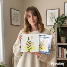 Afbeelding in Gallery-weergave laden, Mini Schilderen op Nummer met Frame - Plant 2